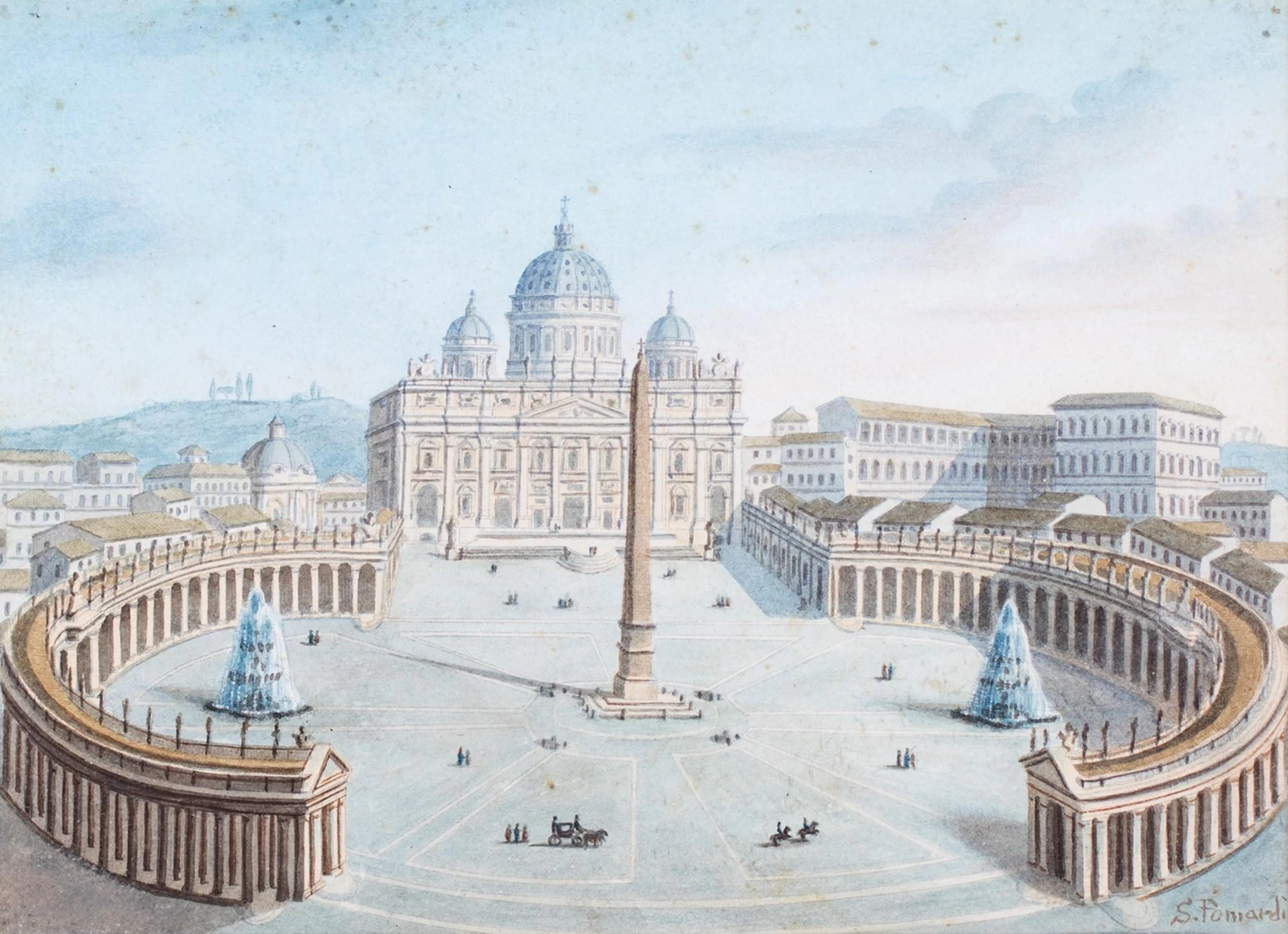 Piazza san Pietro